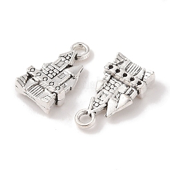 Pendenti in lega di zinco di stile tibetano&nbsp;TIBEP-R334-156AS-RS