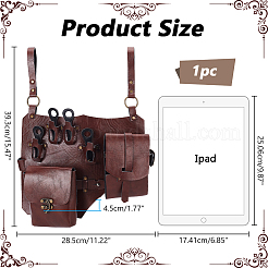Retro-Gürteltasche aus PU-Leder mit Zaubertränken&nbsp;AJEW-WH0270-362