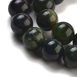 Brins de perles de jade canadien naturel&nbsp;G-NH0029-01A