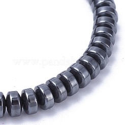 Unmagnetische synthetischen Hämatit Stretch-Armbänder&nbsp;BJEW-F376-03