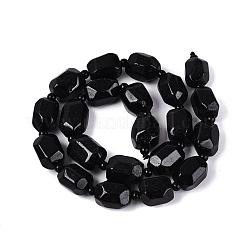 Natürliche schwarze Turmalin Perlen Stränge&nbsp;G-N362-07A-01