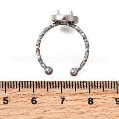 Runde verstellbare Manschettenringkomponenten aus Edelstahl 304&nbsp;STAS-H237-02E-P