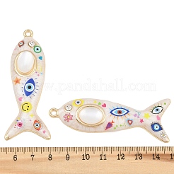 Gros pendentifs en alliage émaillé imprimé&nbsp;RB-CBAA915-01G
