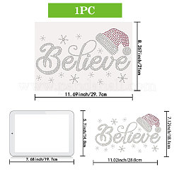 Glas Hotfix Strass&nbsp;DIY-WH0303-382