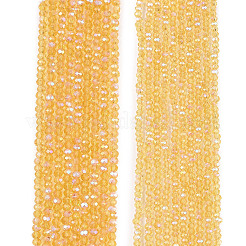 FilI di perline in vetro placcato&nbsp;LS-EGLA-A044-T2mm-L03
