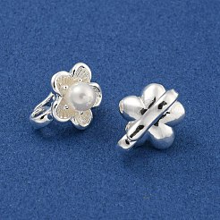 Messing Micro Pave Zirkonia Enhancer Shortener Anhänger Kautionen&nbsp;KK-B096-06S