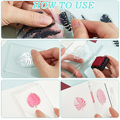 Klare Silikonstempel&nbsp;DIY-WH0504-51G