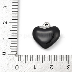 Ciondoli in acciaio inox smaltato 304&nbsp;STAS-Q350-19P-B