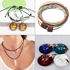Kits de fabrication de collier bricolage&nbsp;DIY-SC0009-35P