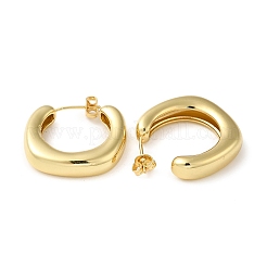 Orecchini a cerchio in ottone&nbsp;EJEW-D273-04G