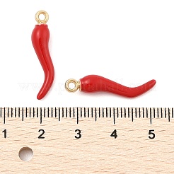 Gestell Legierung Emaille Anhänger&nbsp;PALLOY-R451-07G-01