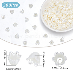 200 pz vernice spray ABS plastica imitazione perle perlate&nbsp;SACR-SP0001-44