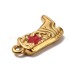 304 Edelstahl-Emaille-Anhänger&nbsp;STAS-P395-07G