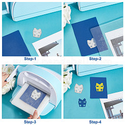Kohlenstoffstahl Schneidwerkzeuge Schablonen&nbsp;DIY-WH0309-1190