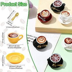 65 Stück Miniatur-Ornamente in 13 Stilen&nbsp;DJEW-CJ0001-27
