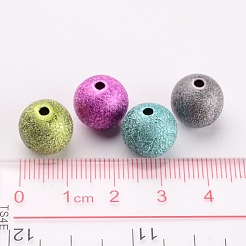 Sprühen gemalte Acrylperlen-Spitzlackiert&nbsp;PB24P9286