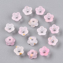 Gefrostet transparent Acrylperlen&nbsp;OACR-N137-72B