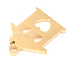 Anhänger aus 304 Edelstahl&nbsp;STAS-O142-29G