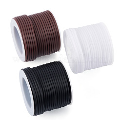30m 3 Farben Hohlrohr PVC Schlauch synthetisches Gummikabel&nbsp;RCOR-CD0001-02