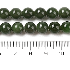 Natürliche Kanada Jade Perlenstränge&nbsp;G-NH0001-G01-02