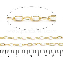 Ovale Panzerketten aus Messing mit Gestellbeschichtung&nbsp;CHC-A010-01G-06