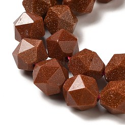 Perle sintetiche Goldstone fili&nbsp;G-K382-A17-03