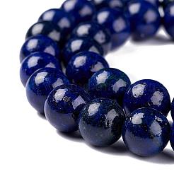 Natürliche Lapislazuli runde Perlen Stränge&nbsp;G-I181-10-10mm