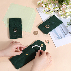 3 ensemble de sacs de rangement rectangulaires en velours pour montre simple&nbsp;ABAG-BBC0001-12D