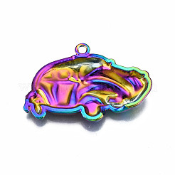 Regenbogenfarbene legierung anhänger&nbsp;PALLOY-N163-123-NR