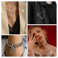 Supports de pendentif d'émail en alliage de style tibétain&nbsp;FIND-SC0003-13