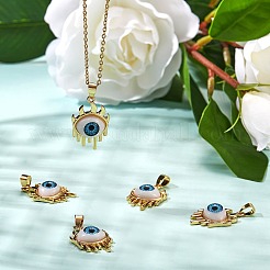 5 pièces pendentifs en laiton&nbsp;KK-SZ0005-06