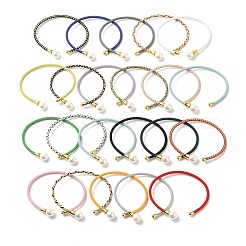 Anneau en fil d'acier&nbsp;BJEW-S177-01