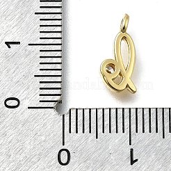 Pendentifs avec zircon cubiques à micro-pavés en laiton&nbsp;KK-B132-12G-L