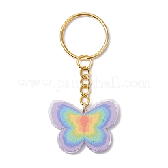 4 porte-clés en fer de 4 styles&nbsp;KEYC-JKC00945