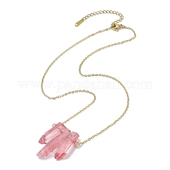 Ensemble de colliers avec pendentif en forme de balle irrégulière&nbsp;NJEW-JN04630