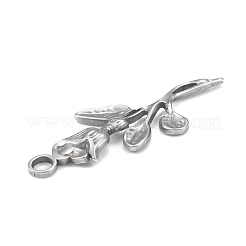 Pendentifs en acier inoxydable 304 anti-ternissement&nbsp;STAS-F287-22P