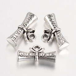 Tibetischen Stil Legierungs Anhänger & Charms&nbsp;TIBEP-35076-AS-NR