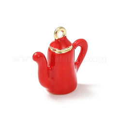 Pendentifs d'émail en laiton &nbsp;KK-CBA260B-10G
