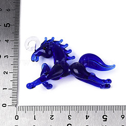 Gros pendentifs vernissées manuels&nbsp;LAMP-N034-13B