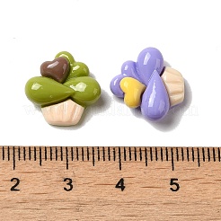 Cabochon decoden in resina opaca&nbsp;CRES-B019-06