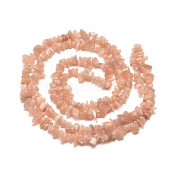 Natürliche sunstone Chip Bead Stränge&nbsp;X-G-M205-19