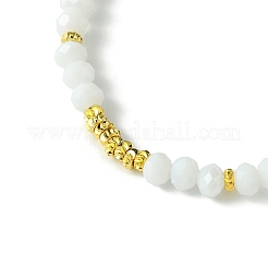 Bracciali di perline intrecciati con fili di nylon regolabili&nbsp;BJEW-JB05528-02