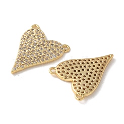 Pendentifs en laiton zircon cubique transparent&nbsp;KK-Q031-44G-04