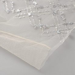Tessuti in paillettes di poliestere&nbsp;DIY-WH20048-027A