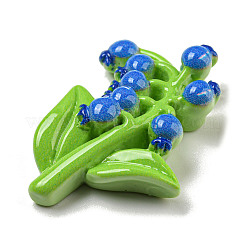 Undurchsichtige Decoden-Cabochons aus Harz&nbsp;RESI-B022-02D