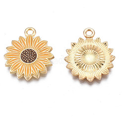 Crémaillère placage pendentifs en émail d'alliage&nbsp;X-ENAM-N055-055B