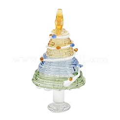Décorations de sapin de Noël artisanales en verre filé&nbsp;LAMP-C026-06H