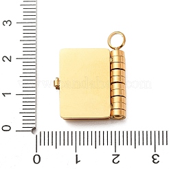 Ciondoli in acciaio inox 304&nbsp;STAS-F362-03G