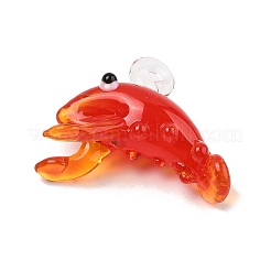 Manuelle Bunte Malerei Anhänger & Charms&nbsp;LAMP-L075-084