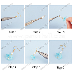 Kits de fabrication de boucles d'oreilles bricolage&nbsp;DIY-SC0013-96